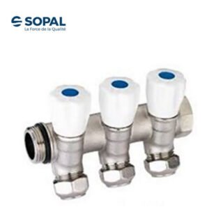 COLLECTEUR INCLINE 1" 3 VOIX BLEU SOPAL