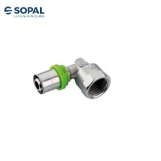 COUDE A SERTIR 16X1/2 FEMELLE SOPAL