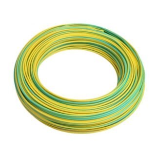 FIL RIGIDE 1.5 MM VERT /JAUNE 1M