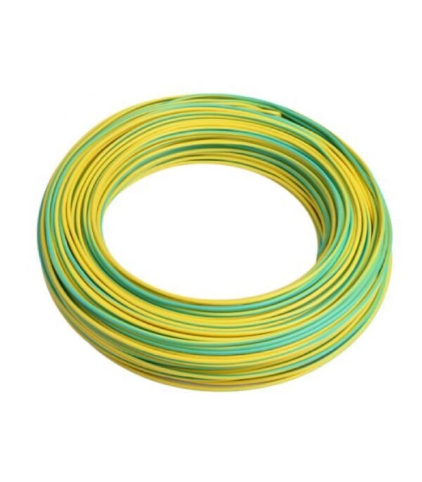 FIL RIGIDE 1.5 MM VERT /JAUNE 1M