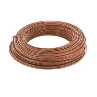 FIL RIGIDE 1.5 MM MARRON 1M