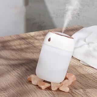 Humidificateur éblouissant en forme de goutte d'eau
