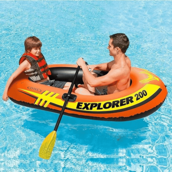 Bateau Gonflable Explorer 200 - Orange – Image 2