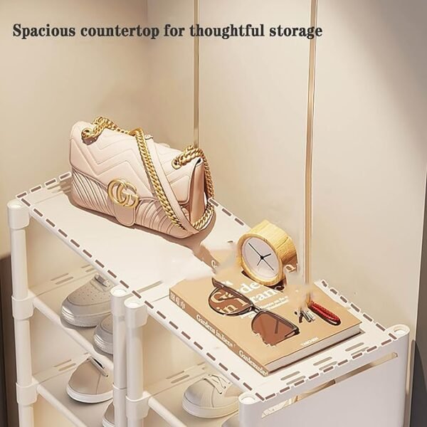 6 Étagère Des Chaussures Empilables – Image 2