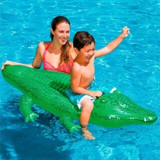 Crocodile gonflable